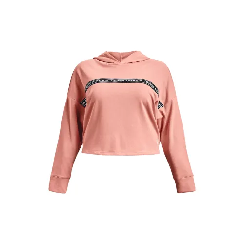 Under Armour Rival Sweatshirts Women's Pink