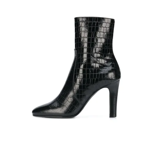 SAINT LAURENT Jane Ankle Boots Women's Black