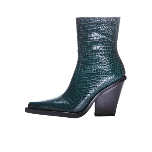 Paris Texas Ankle Boots Women's Green