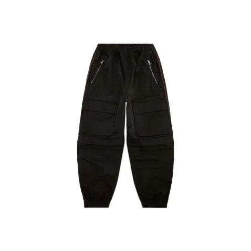 DIESEL Zip Detailed Tapered Trousers