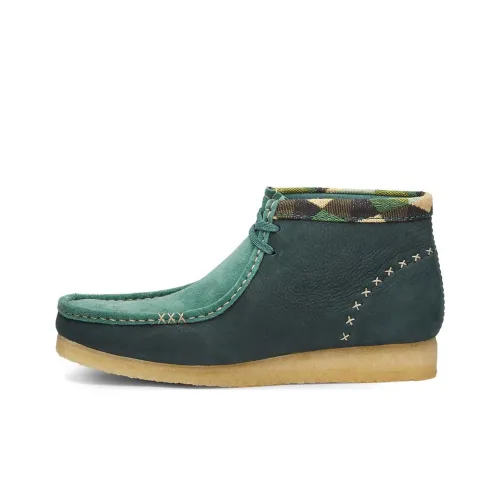 Clarks Originals Wallabee END. Artisan Craft Green