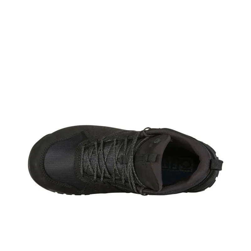 Oboz Footwear Bozeman Anti-Slip Wear-Resistant Mid-Top Outdoor Shoes Women's Black-1