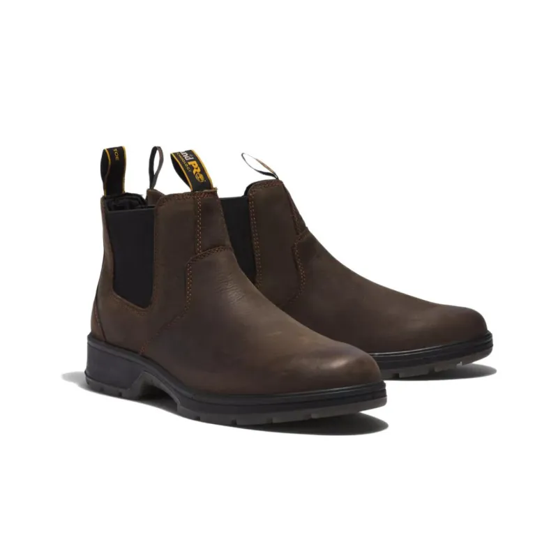 Timberland Nashoba Casual Ankle-Length Chelsea Boots Brown Black-1