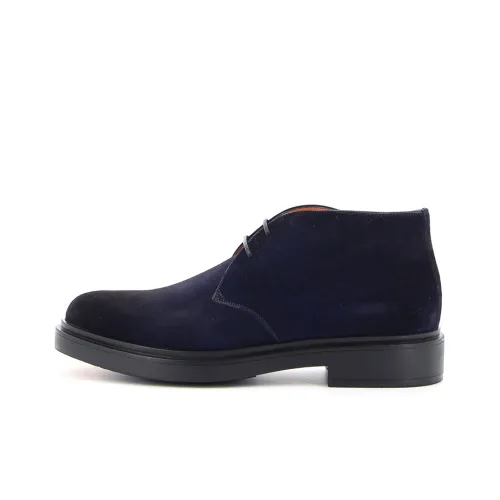 Santoni Ankle Boots Men Black