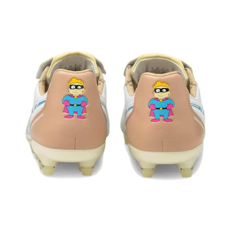 Puma King FG KidSuper Studios Yellow Misty Rose-3