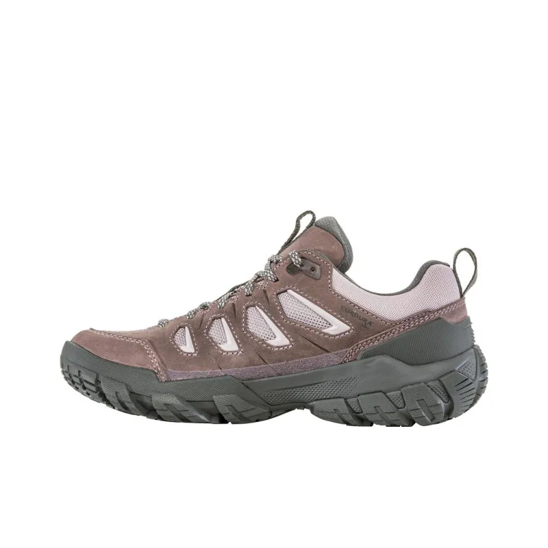 Oboz Footwear Water-Resistant Low-Top Outdoor Shoes Women's Brown Red-0
