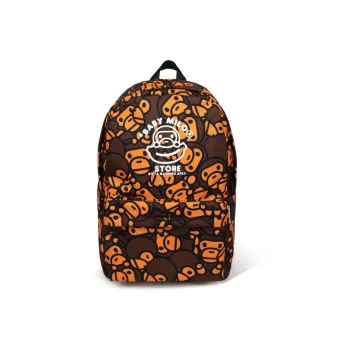 Aape Polyester Backpack Regular Unisex Brown