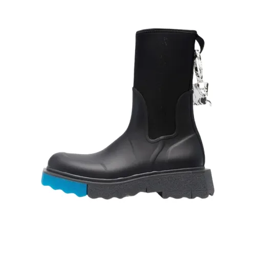 OFF-WHITE Ankle Boots Men Black