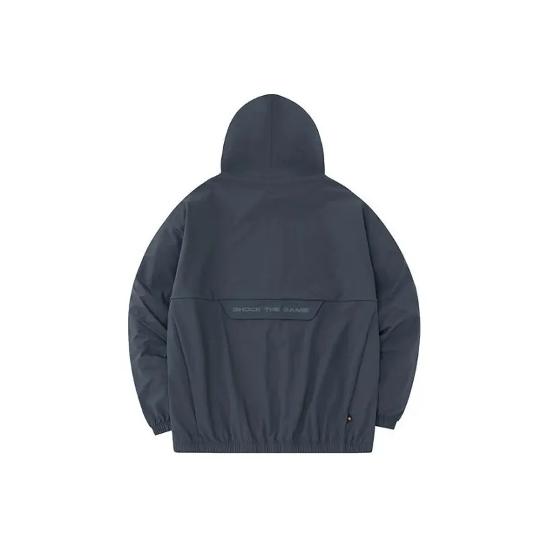 Anta Basketball Collection Trench Coat Men's Shrimp Gray-1