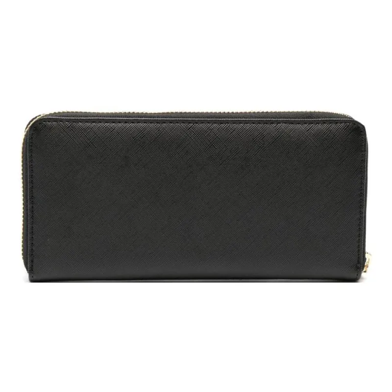 VERSACE JEANS COUTURE Artificial Leather Wallet Women's Black-1