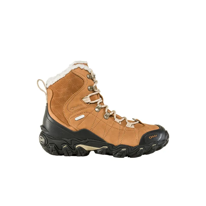 Oboz Footwear Slip-Resistant Warm Mid-Top Outdoor Shoes Women's Brown-1