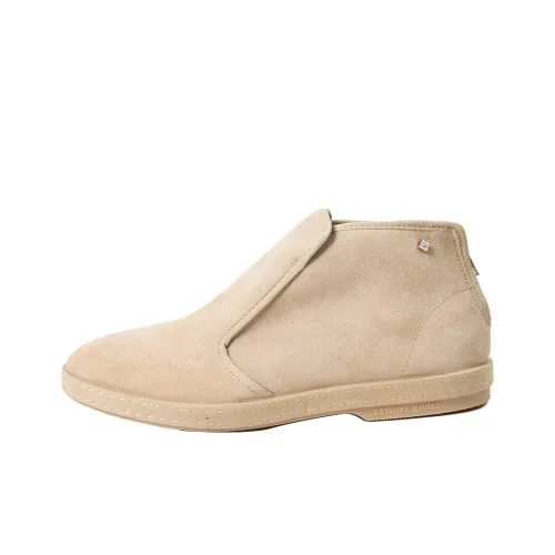 Rivieras Ankle Boots Unisex Apricot Cream