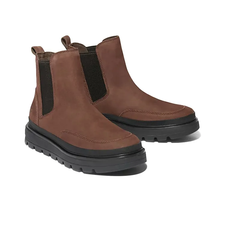 Timberland Ray City Greenstride Crew Chelsea Boots Women's Brown Black-3