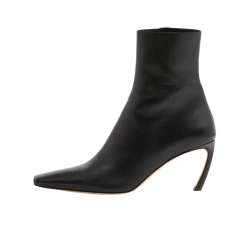 Lanvin Swing 70 Leather Boots