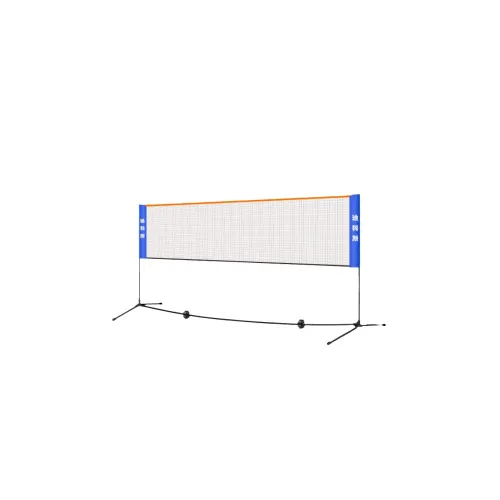 Dicos Simple Foldable Badminton Net Stand 4.2m Blue
