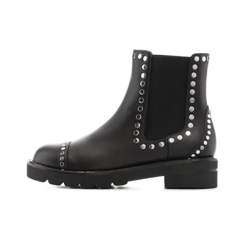 stuart weitzman Frankie Studded Ankle Boots