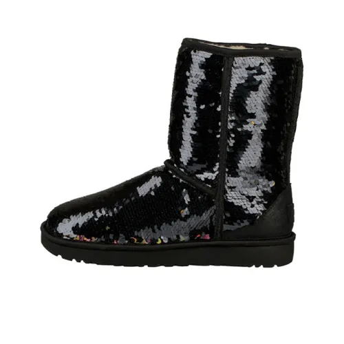 UGG CLASSIC SHORT Snow Boots Women's Black