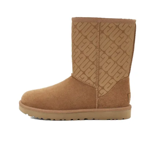 UGG CLASSIC SHORT Snow Boots Women's Chestnut