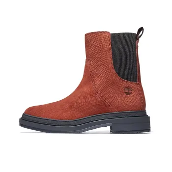 Timberland Lisbon Lane Short Chelsea Boots Women's Brown