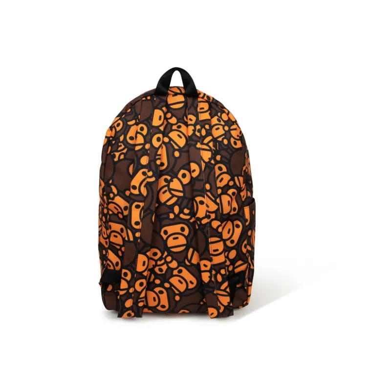 Aape Polyester Backpack Regular Unisex Brown-2