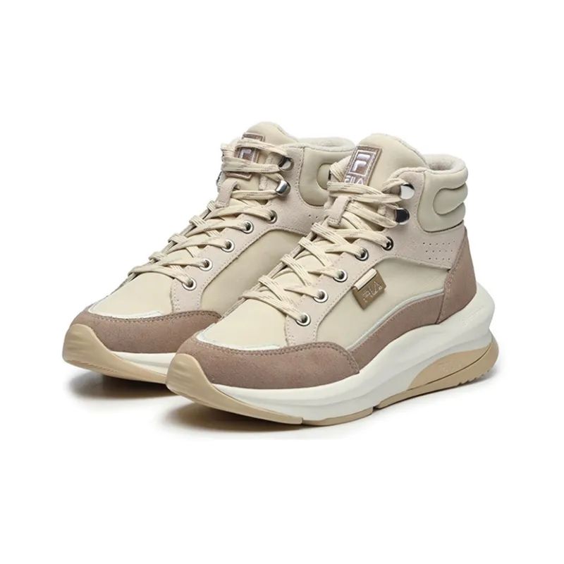 FILA Casual Boots 'Cream White Pink' Women's-1