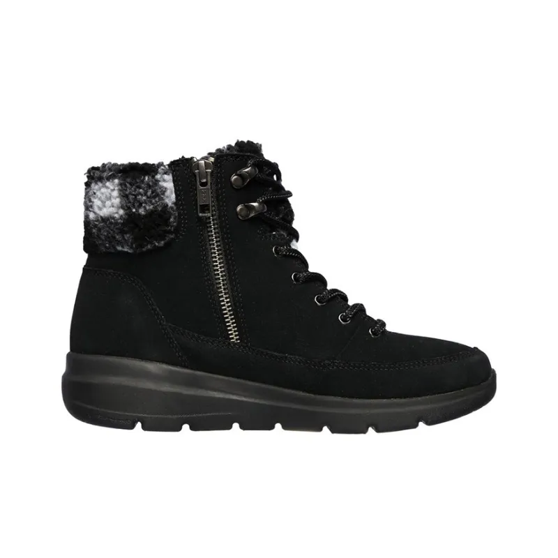 Skechers On The Go Ankle Boots Women's Black-1