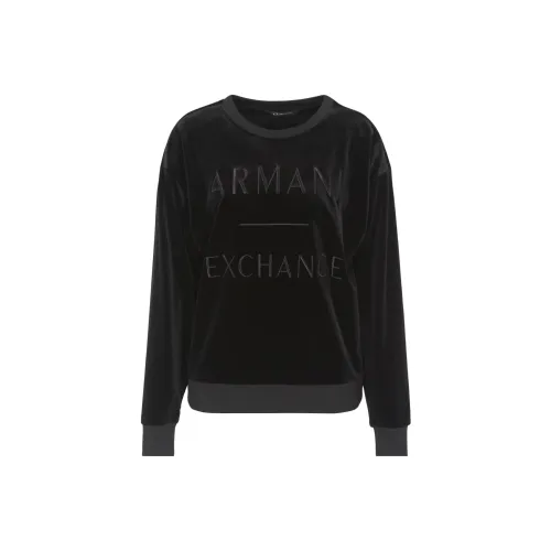 ARMANI EXCHANGE Sweatshirts Women's Black