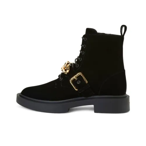 Giuseppe Zanotti Adric Velvet Ankle Boots