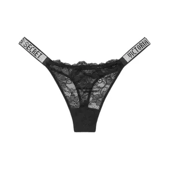Victoria's Secret Underpants Women's Black