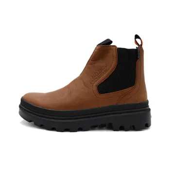 Palladium Short Chelsea Boots Unisex Brown