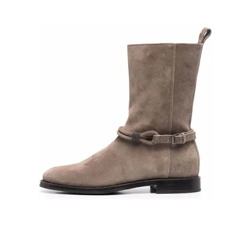 Brunello Cucinelli Ankle Boots Women's Brown