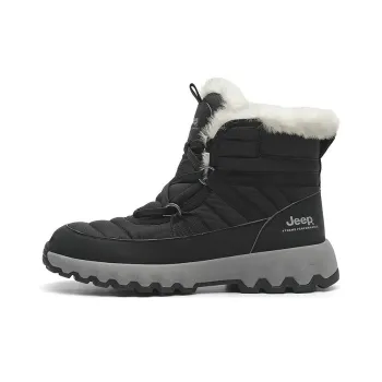 Jeep Snow Boots Unisex Black