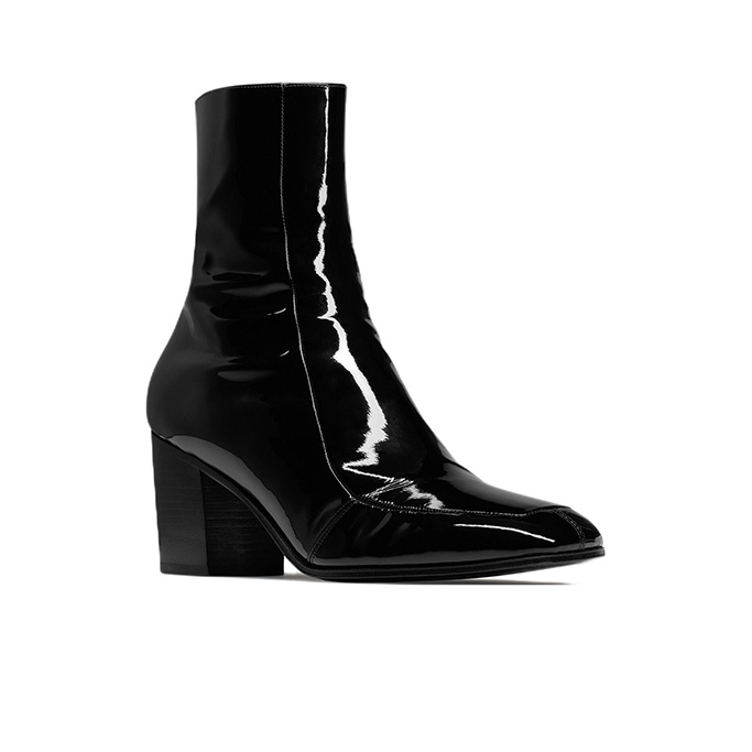 SAINT LAURENT Ankle Boots Men Black - POIZON SAINT LAURENT Ankle Boots Men Black - POIZON