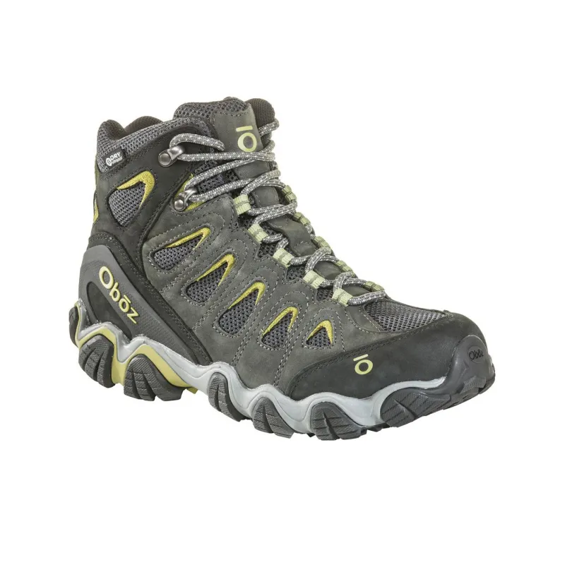 Oboz Footwear Sawtooth II Wear-Resistant Mid-Top Outdoor Shoes Men's Gray-2