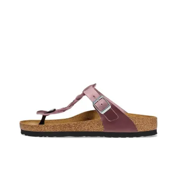 Birkenstock Gizeh Braided Flip Flops Women's Pink