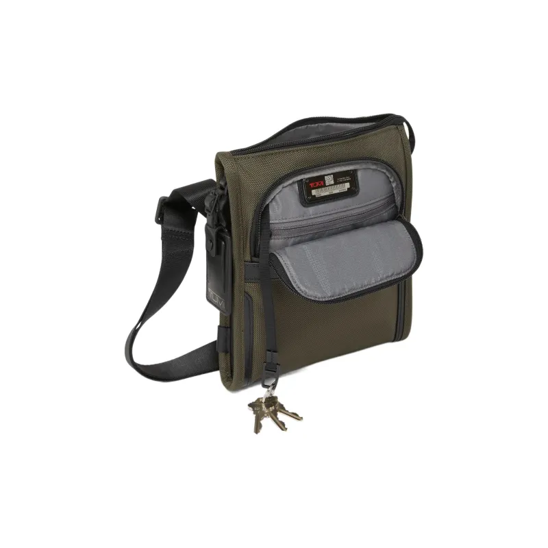 TUMI Nylon Messenger Bag Shoulder Bag Crossbody Bag Small Size Men's Umber-3