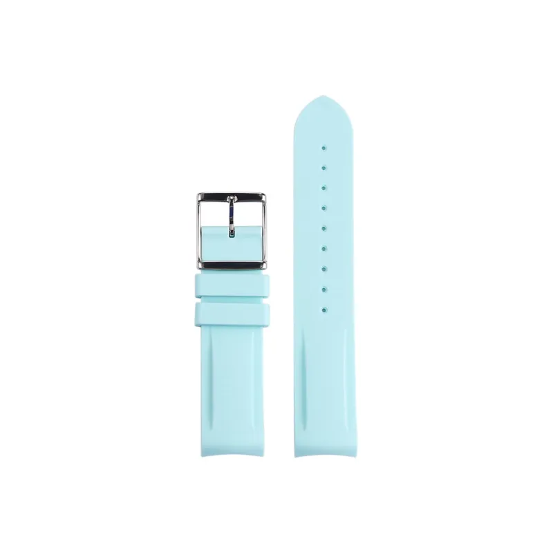 JERALAND Omega Compatibility Watch Band 120mm Silicone Material-4