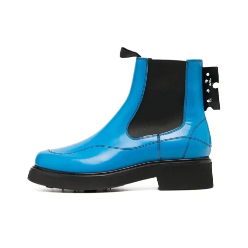 OFF-WHITE Chelsea Boots Women's Blue