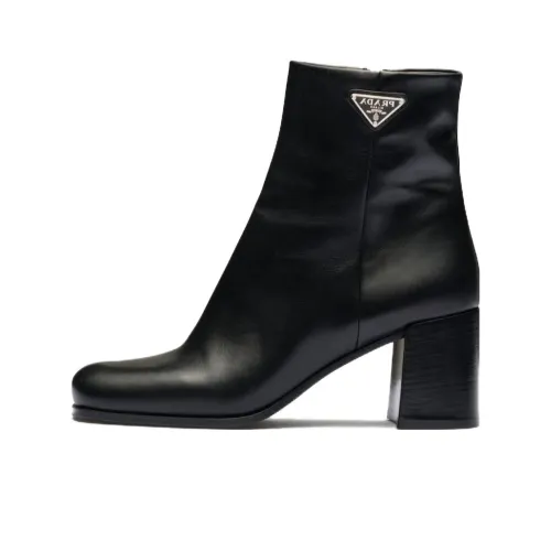 PRADA Ankle Boots Women's Black