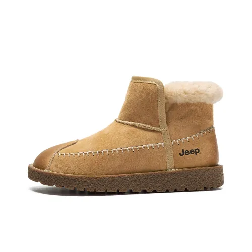 Jeep Snow Boots Women's Mid-Top Sand