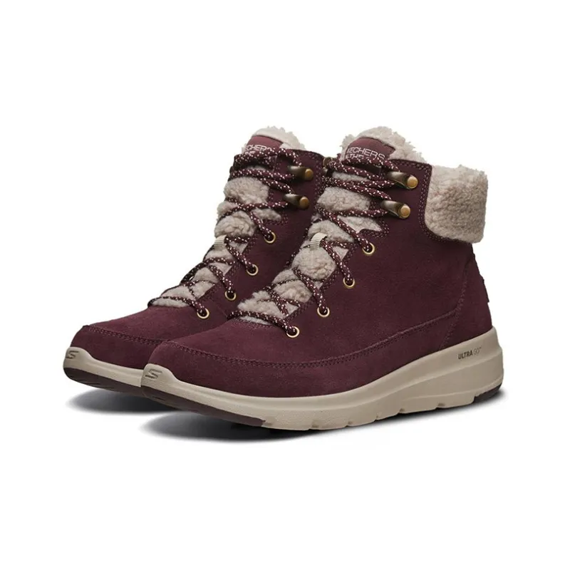 Skechers Glacial Ultra 'Burgundy' Women's-2