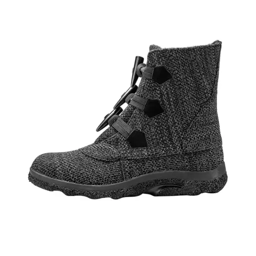 NORVINCY Snow Boots Unisex Iron Gray