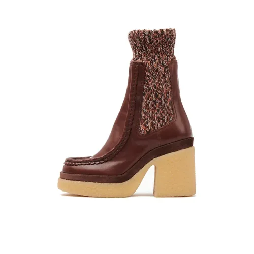 Chloé Ankle Boots Women's Tan