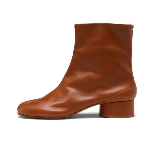 Maison Margiela Tabi Ankle Boots Women's Tan