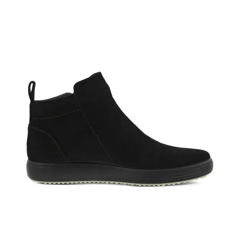 Ecco Soft 7 Slip Resistant Coverage Mid Top Ankle Boots Women's Black-1