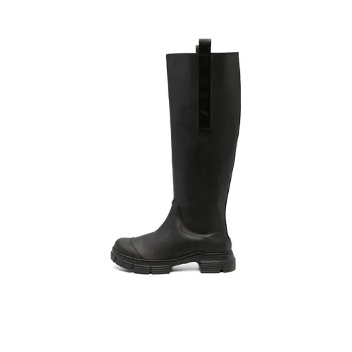 GANNI Country 50mm Knee-high Boots