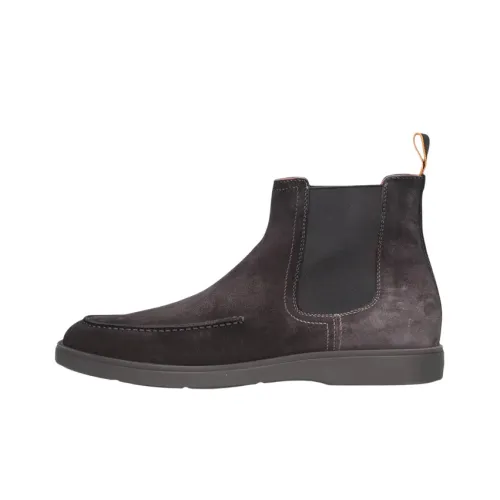 Santoni Suede Ankle Boots