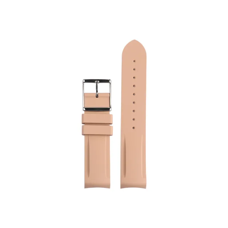 JERALAND Omega Compatibility Watch Band 120mm Silicone Material-1