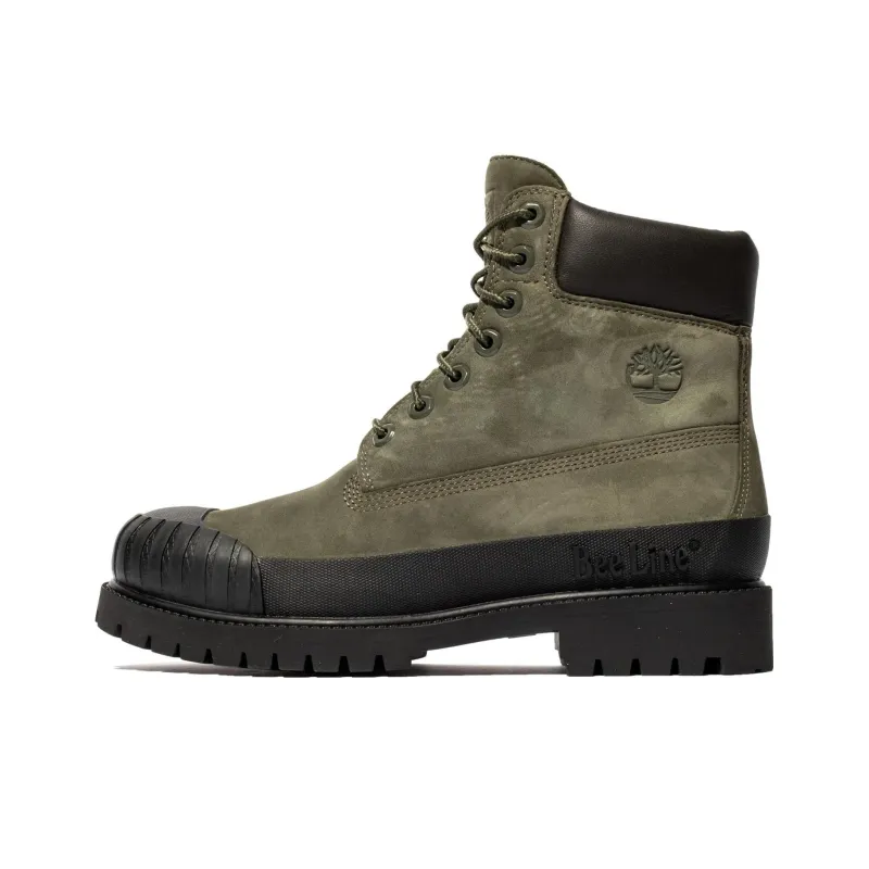 Timberland Bee Line X 6 Inch Premium Rubber Toe Boot 'Dark Green'-0
