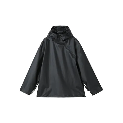 NORVINCY Half Open Collar Cleanfit Casual Sweatshirt Unisex
